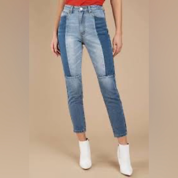 Tobi Patchwork Jeans